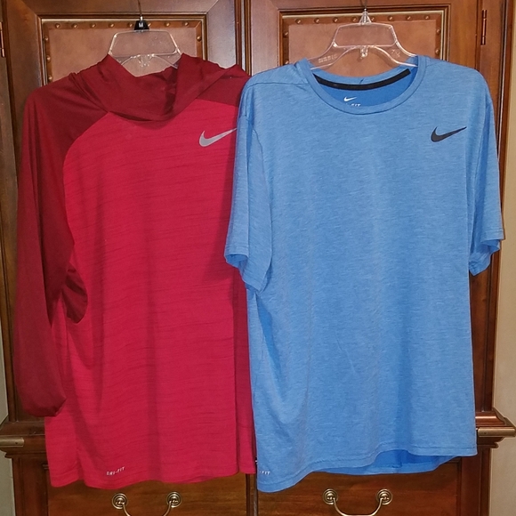 Bundle 2 Nike Dri-fit men's shirts XL - Picture 1 of 4